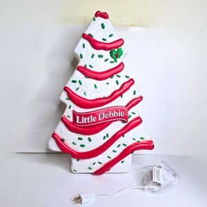 Little Debbie Christmas Tree Cake 2 ft Blow Mold Indoor / Outdoor Yard Decor